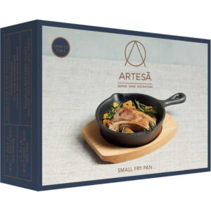 Artesa Cast Iron Mini Frying Pan 20x15x2cm