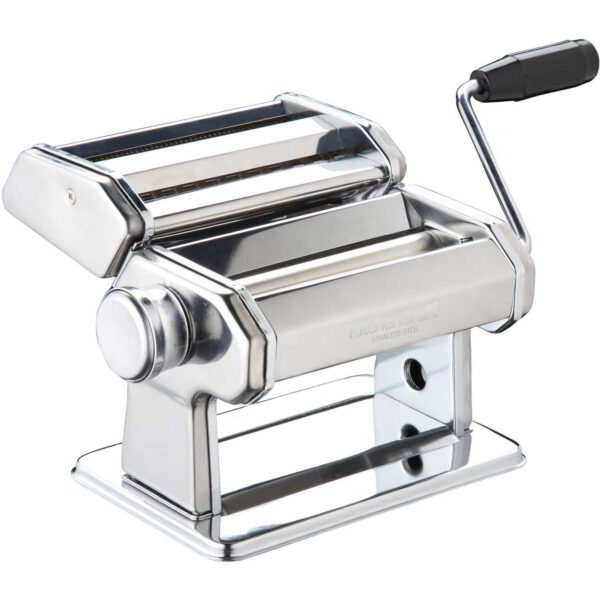 KitchenCraft World of Flavours Italian Deluxe Double Cutter Pasta Machine