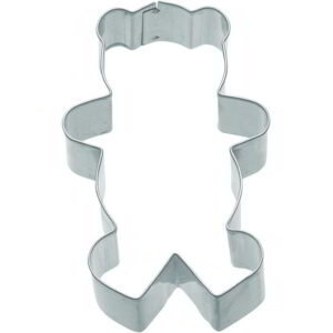 KitchenCraft Metal Cookie Cutter - Large Teddy Bear 7.5cm
