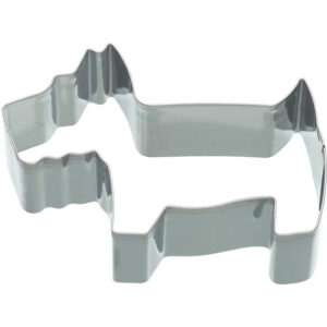 KitchenCraft Metal Cookie Cutter - Medium Dog 9cm