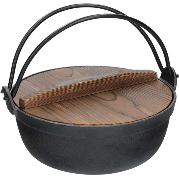 KitchenCraft World of Flavours Oriental Cast Iron Cooking Pot 1.5 Litre