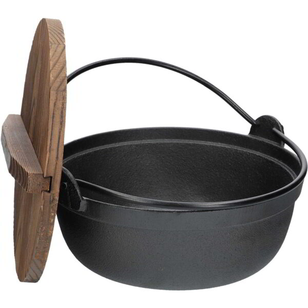 KitchenCraft World of Flavours Oriental Cast Iron Cooking Pot 1.5 Litre