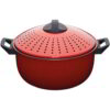Pott non-stick 4L pastale punane World of Flavours