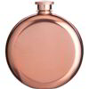 BarCraft Stainless Steel Copper Finish 140ml Hip Flask