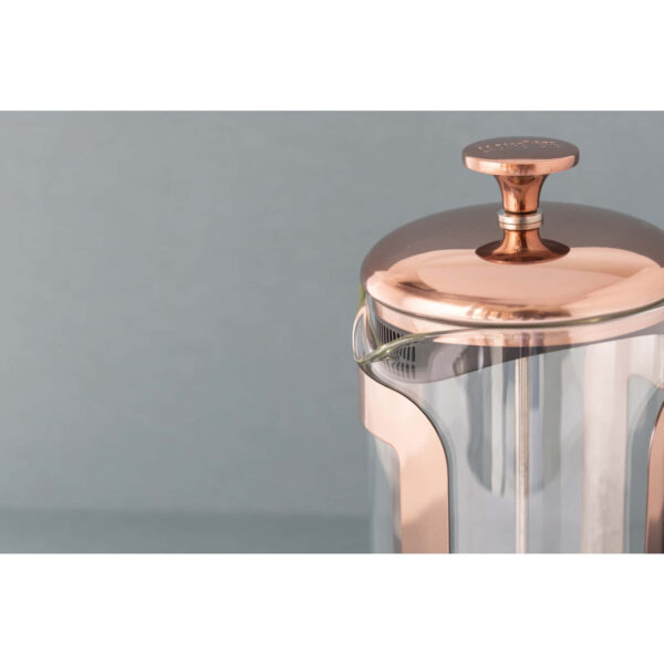 Presskann klaas 1L 'copper roma' La Cafetière