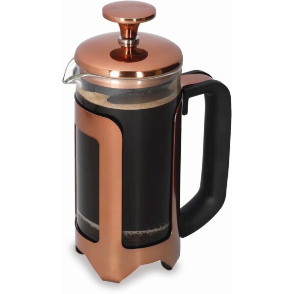 La Cafetière Roma Stainless Steel Cafetière Three Cup Copper