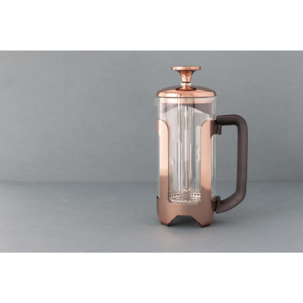 La Cafetière Roma Stainless Steel Cafetière Three Cup Copper