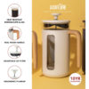Presskann klaas roostevaba korpus 1L 'flint' La Cafetière