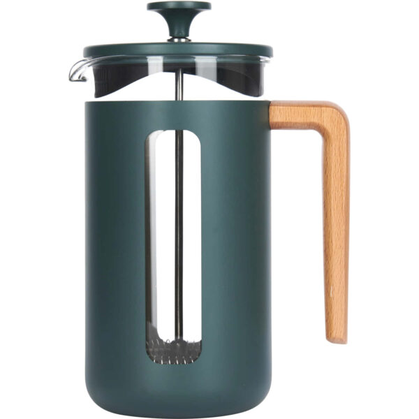 La Cafetière Pisa Stainless Steel Cafetière Eight Cup Green