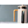 Presskann klaas roostevaba korpus 1L 'latte pisa' La Cafetière