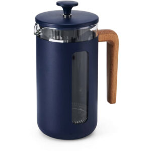 Presskann klaas roostevaba korpus 1L 'navy' La Cafetière