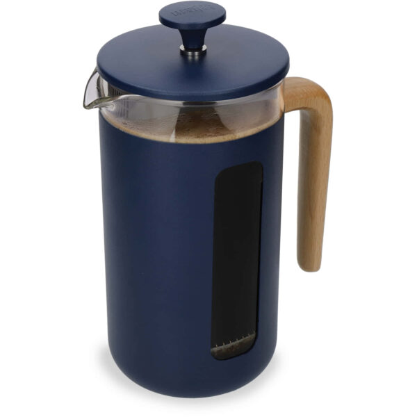 La Cafetière Pisa Stainless Steel Cafetière Eight Cup Navy