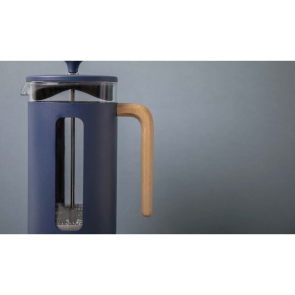 La Cafetière Pisa Stainless Steel Cafetière Eight Cup Navy