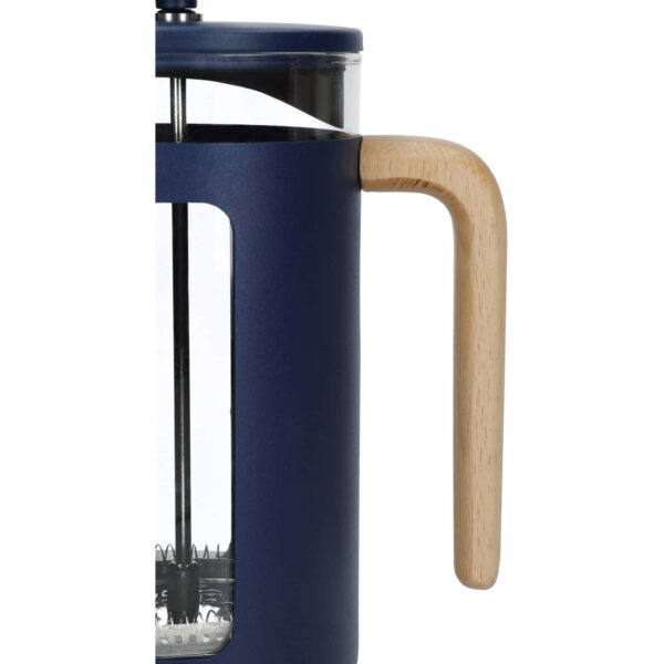 La Cafetière Pisa Stainless Steel Cafetière Eight Cup Navy