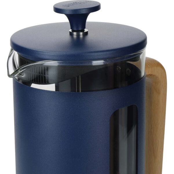 La Cafetière Pisa Stainless Steel Cafetière Eight Cup Navy