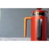 La Cafetière Pisa Stainless Steel Cafetière Eight Cup Red