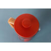 La Cafetière Pisa Stainless Steel Cafetière Eight Cup Red