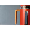 La Cafetière Pisa Stainless Steel Cafetière Eight Cup Red