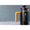 La Cafetière Pisa Stainless Steel Cafetière Three Cup Black