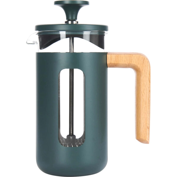 La Cafetière Pisa Stainless Steel Cafetière Three Cup Green