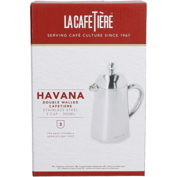 Presskann roostevaba 350ml topeltseinaga 'havana' La Cafetière