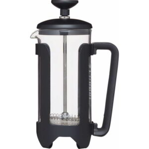 KitchenCraft Le'Xpress Matt Black Stainless Steel Cafetière Three Cup Cafetière 350ml