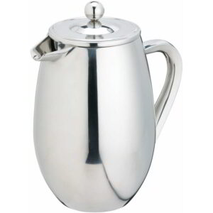 KitchenCraft Le’Xpress Stainless Steel Double Walled Insulated Cafetière Three Cup Cafetière 350ml