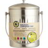 Prügikast kompostile roostevaba 5L KitchenCraft