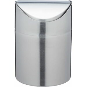 KitchenCraft Le'Xpress Stainless Steel Counter Top Mini Bin 300ml
