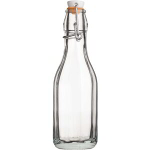 Home Made Glass Juice Bottle - 250ml (21cm)