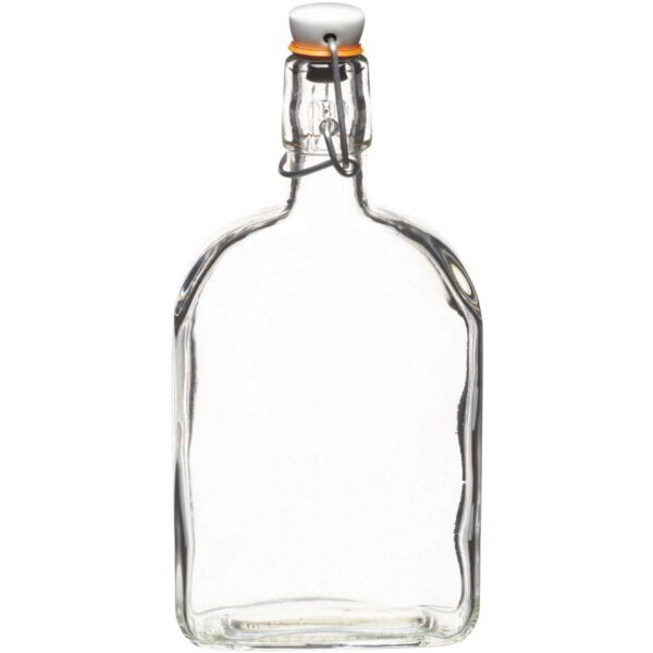 Pudel klaasist keraamilise korgiga 500ml (22cm) Home Made