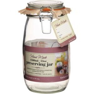 Home Made Deluxe Glass Preserving Jar 1500ml (53oz)