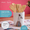 Mikasa x Tipperleyhill Porcelain Utensil Pot
