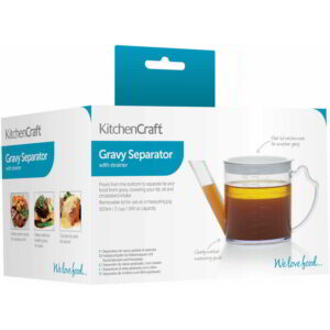 KitchenCraft Combined Gravy / Fat Separator and Measuring Jug 500ml
