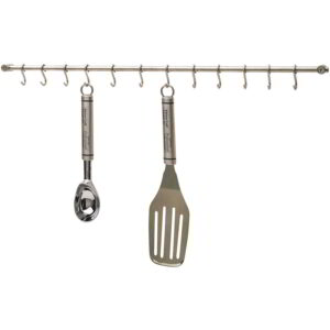 KitchenCraft Stainless Steel 52cm Utensil Hanging Rack