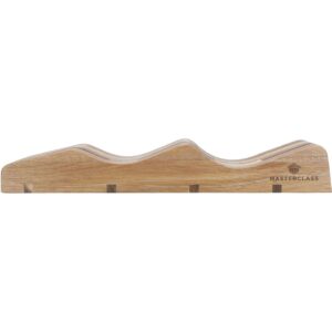 MasterClass Acacia Wood In-Drawer Knife Block. 35cm x 10cm x 5.5cm