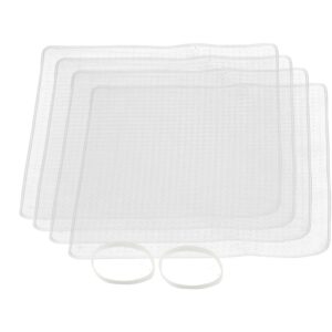 MasterClass Silicone Food Cover Set of four 19.5cm covers