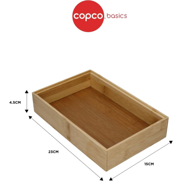 Copco Bamboo Home Organisers Set 3 Pieces