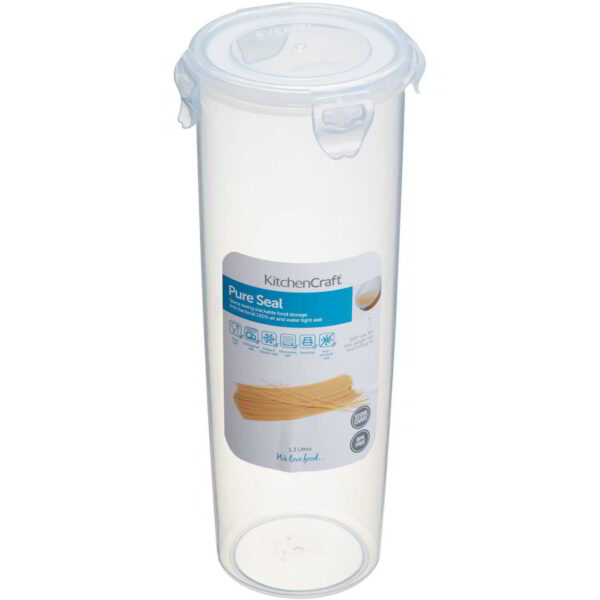 Pure Seal Circular Storage Container 1.3 Litres 11x27.2cm