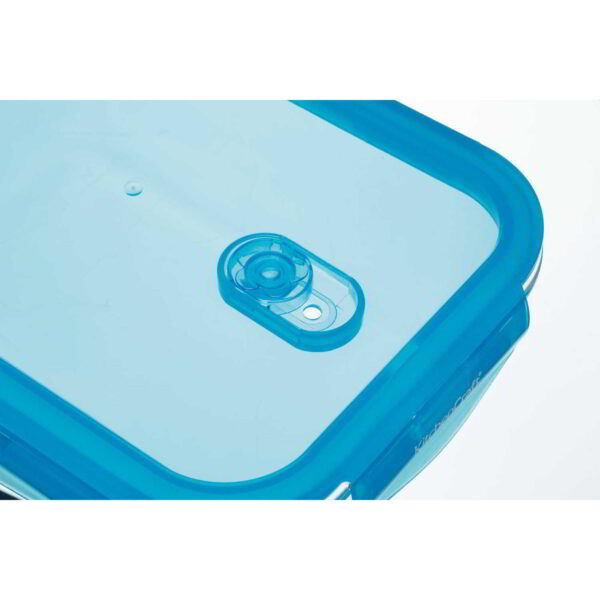 KitchenCraft Pure Seal Glass Storage Container Rectangular 1 Litre 20x15x7cm