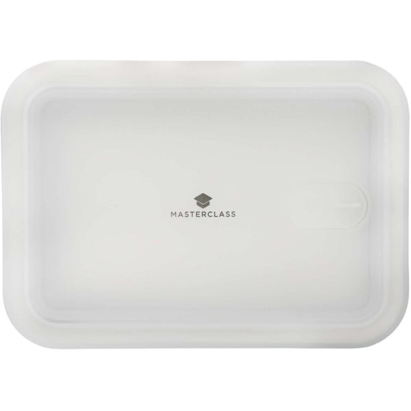 MasterClass 1 ltr All-in-One Stainless Steel Food Storage Dish. 10.5cm x 15.5cm x 11.5cm