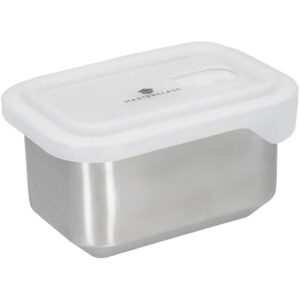 MasterClass 750ml All-in-One Stainless Steel Food Storage Dish