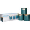 Säilituspurgid teras 3tk 'teal' KitchenCraft