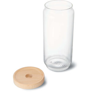 KitchenCraft Idilica Glass Storage Jar 1 Litre