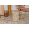 KitchenCraft Idilica Glass 1.2 Litre Storage Jar with Spoon