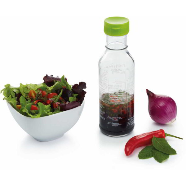 KitchenCraft Healthy Eating Salad Dressing Recipe Bottle