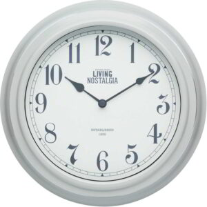 KitchenCraft Living Nostalgia 25cm Clock French Grey