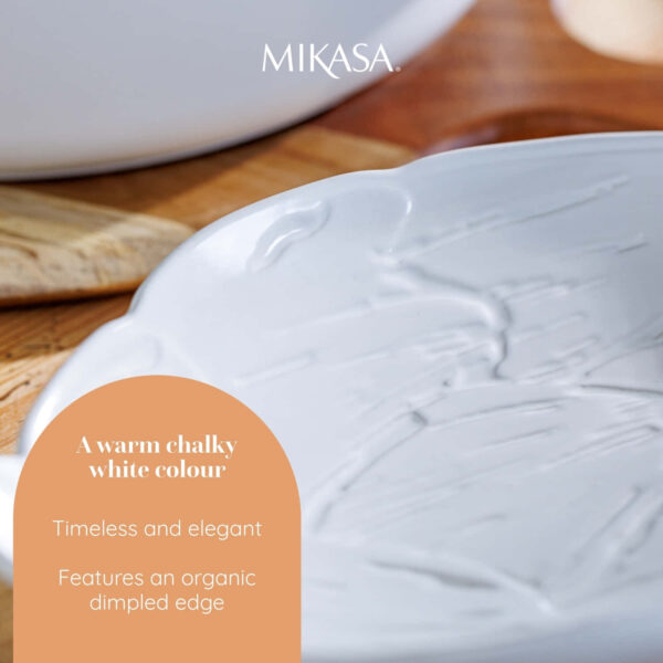 Mikasa Cranborne Stoneware Artichoke Serving Platter 23cm