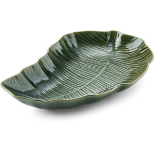 Mikasa Jardin Stoneware Leaf Serving Dish 30cm