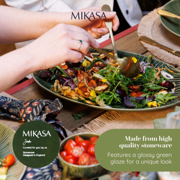 Serveerimisalus keraamika 36cm ovaal 'jardin' Mikasa
